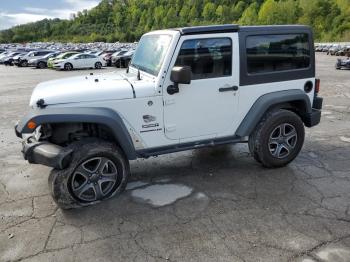  Salvage Jeep Wrangler