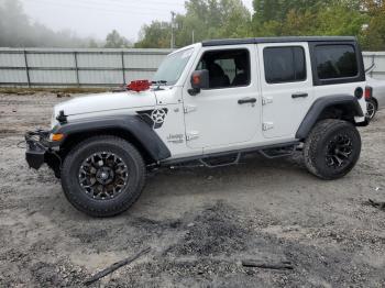  Salvage Jeep Wrangler