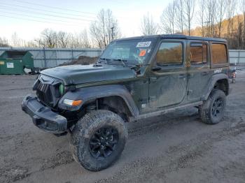  Salvage Jeep Wrangler