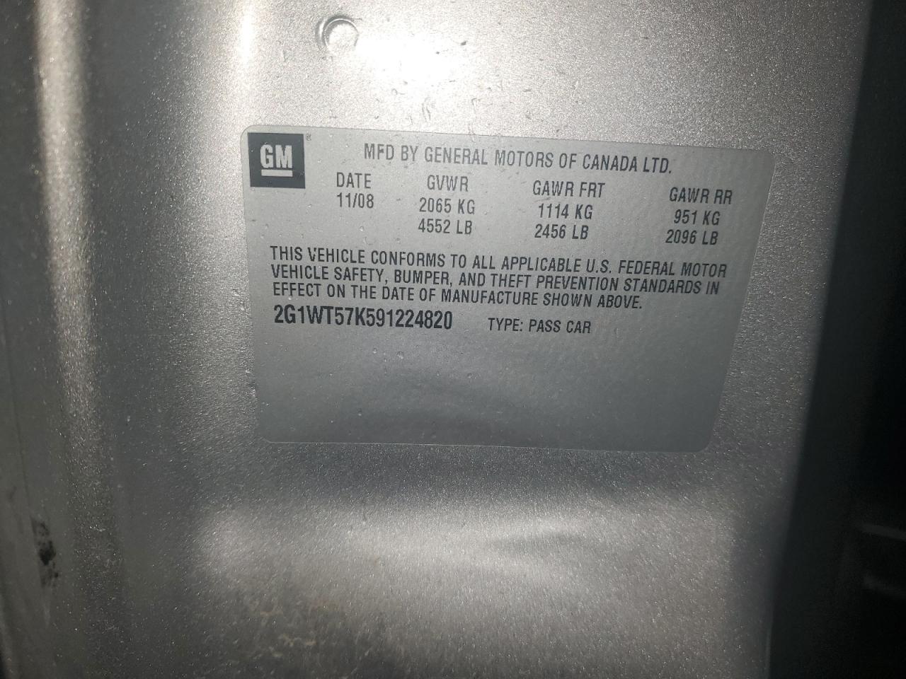 Chevrolet Impala 1lt Image 11