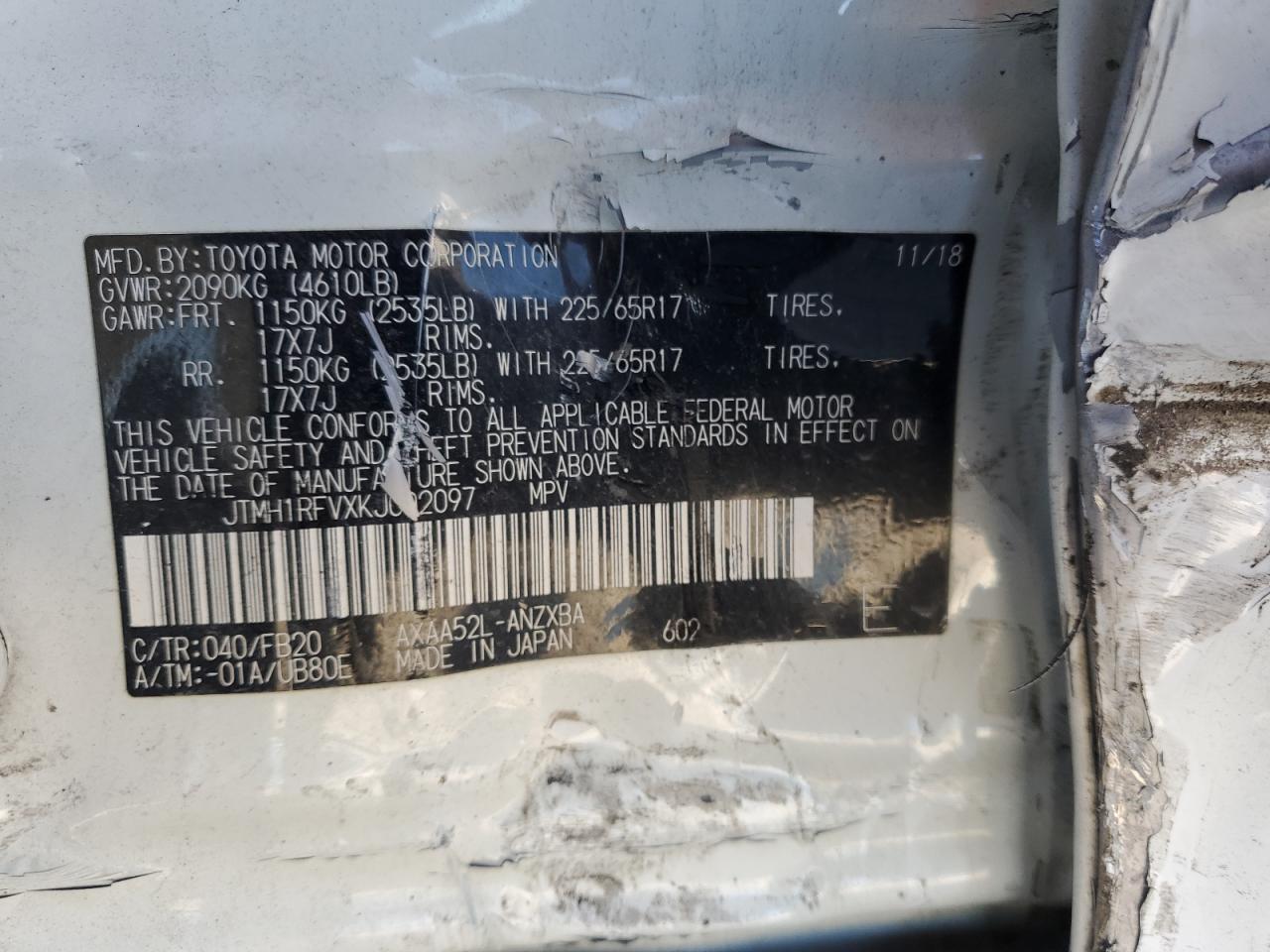 Toyota RAV4 Le Image 4