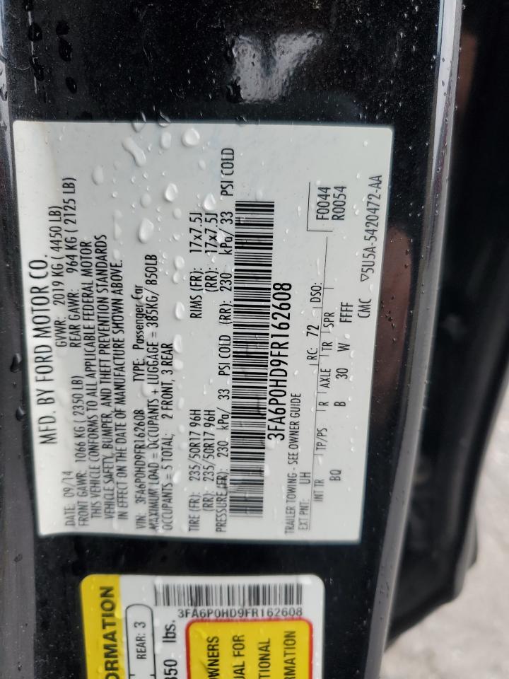 Ford Fusion Se Image 10