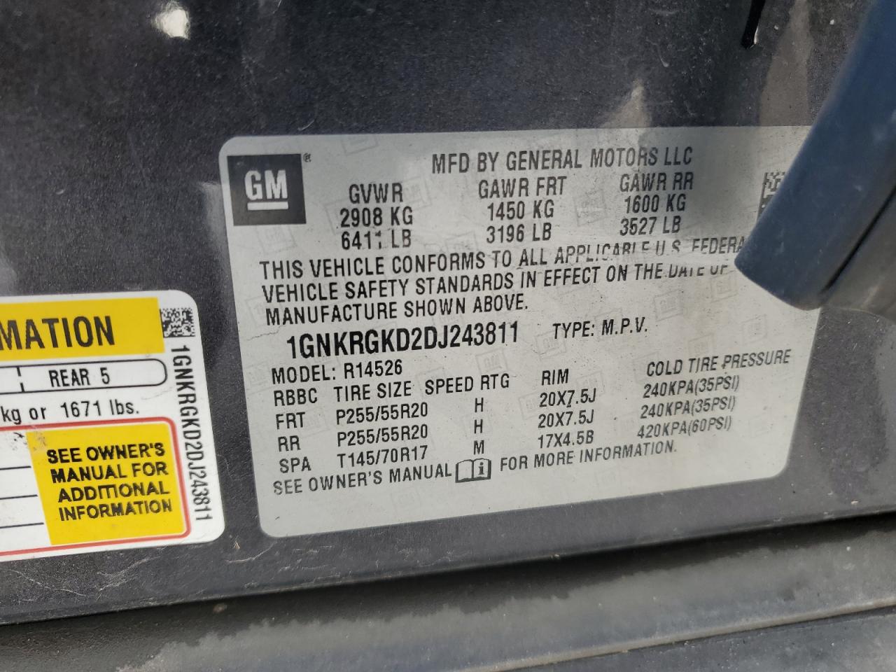 Chevrolet Traverse Lt Image 7