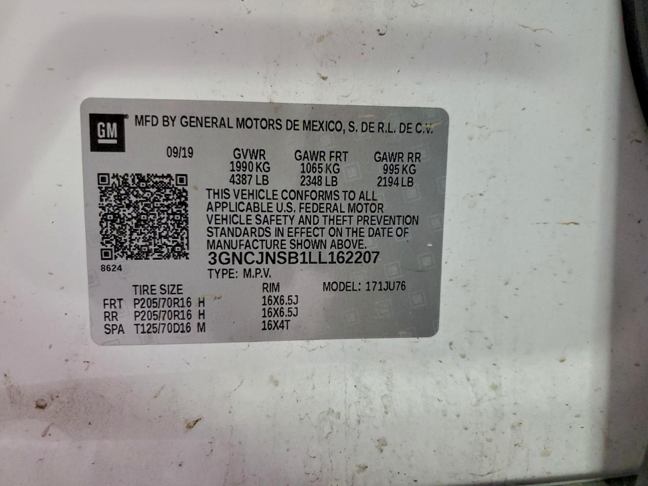Chevrolet Trax Ls Image 13