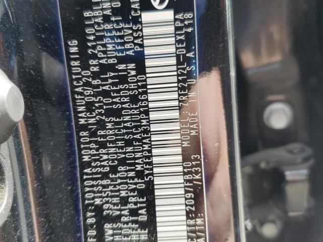 Toyota Corolla Le Image 6