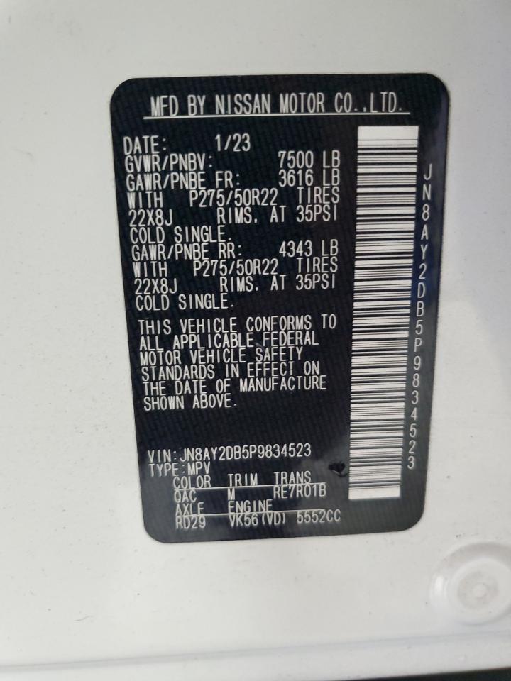 Nissan Armada Platinum Image 5