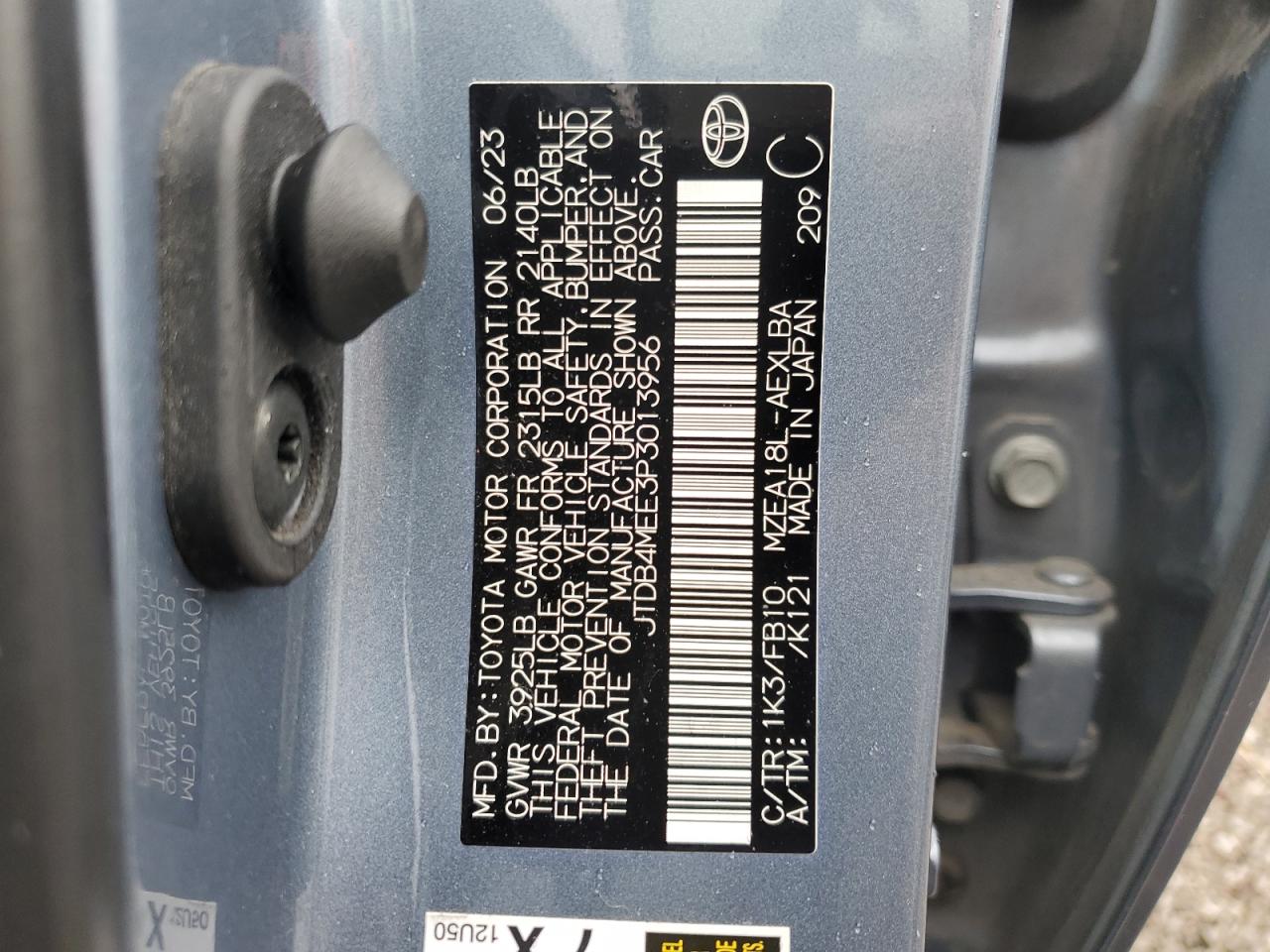 Toyota Corolla Le Image 12