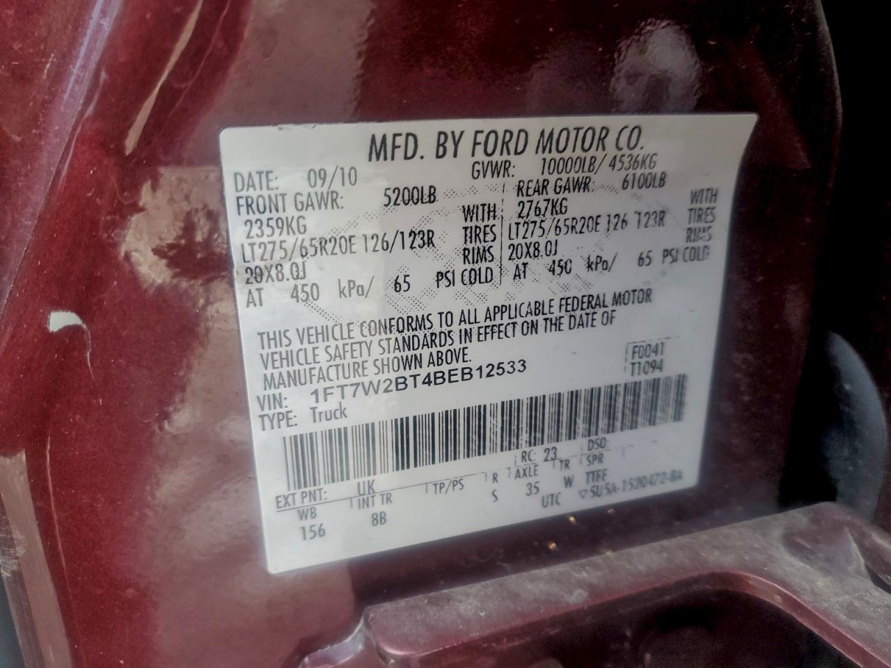 Ford F-250 Super Duty Image 12