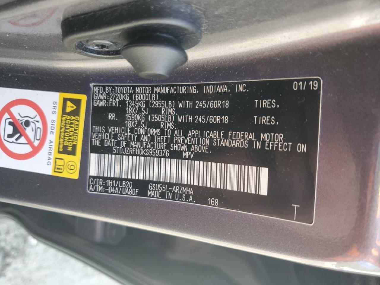 Toyota Highlander Se Image 13