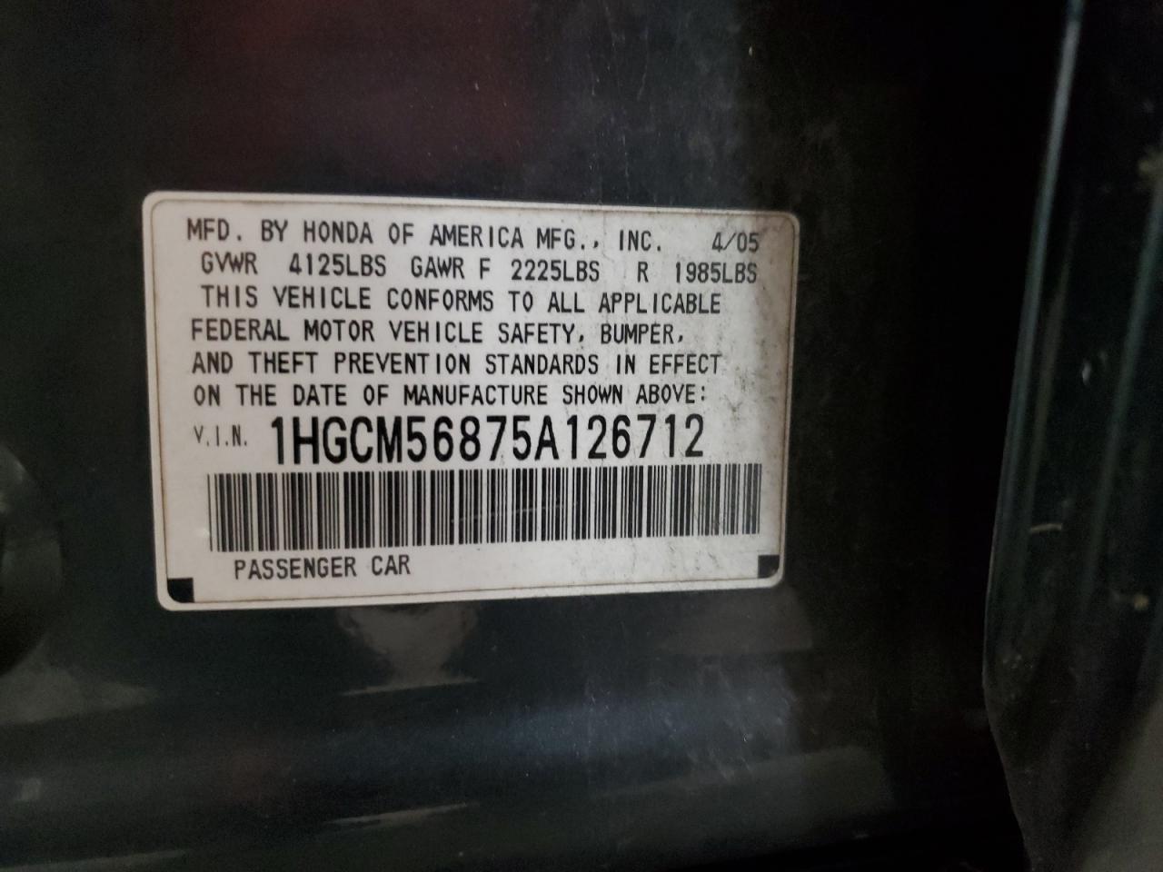 Honda Accord Ex Image 4