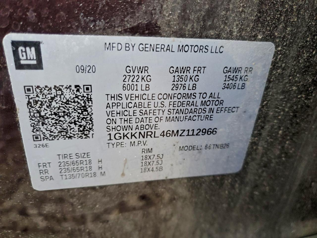 GMC Acadia Sle Image 9