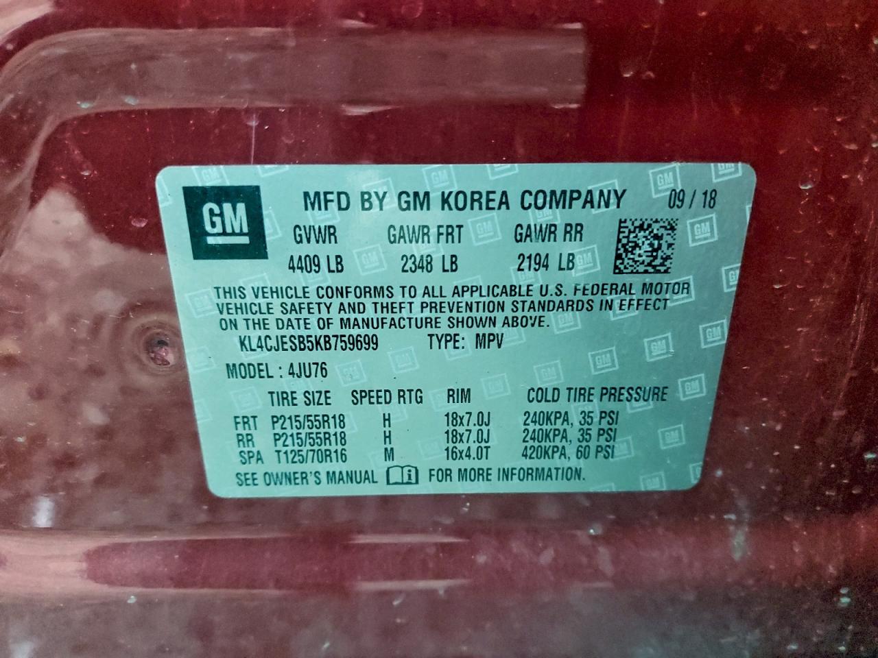 Buick Encore Preferred Image 6