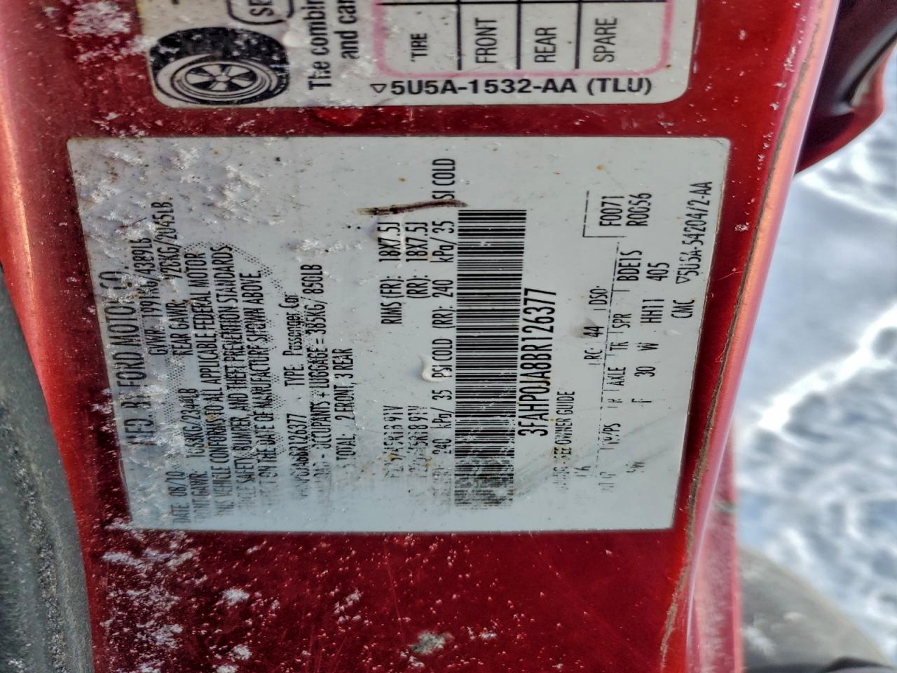 Ford Fusion Sel Image 8