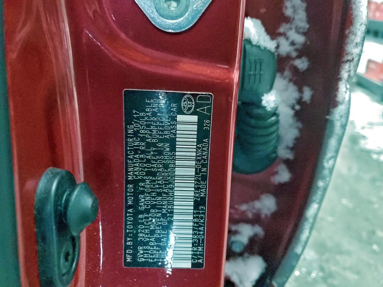 Toyota Corolla L Image 11