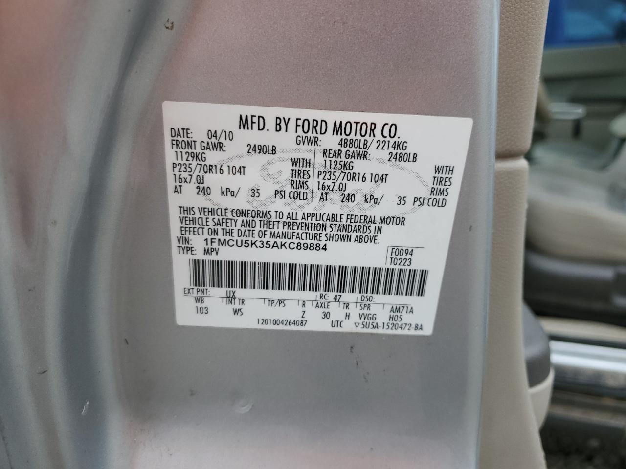 Ford Escape Hybrid Image 10