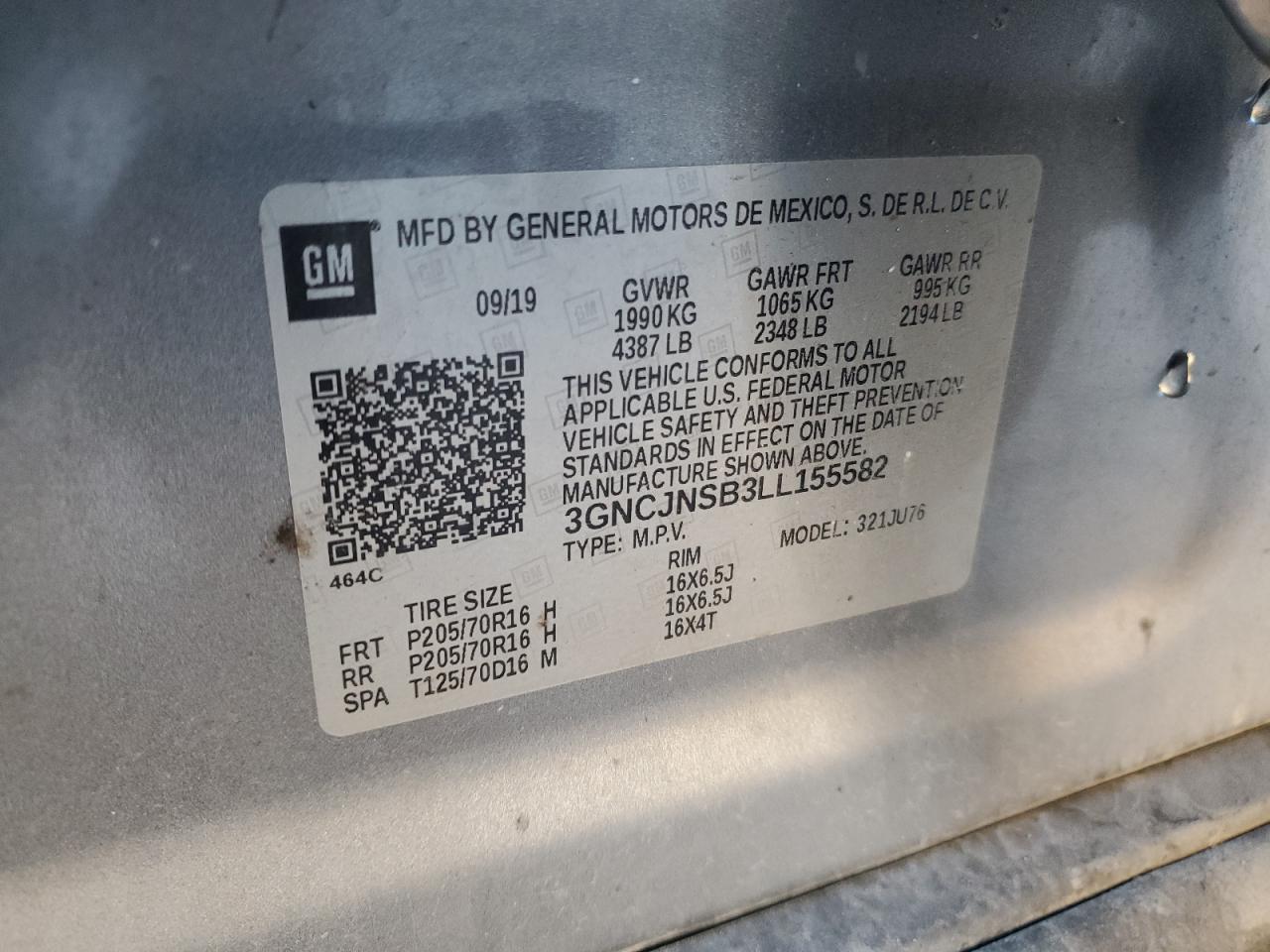 Chevrolet Trax Ls Image 2