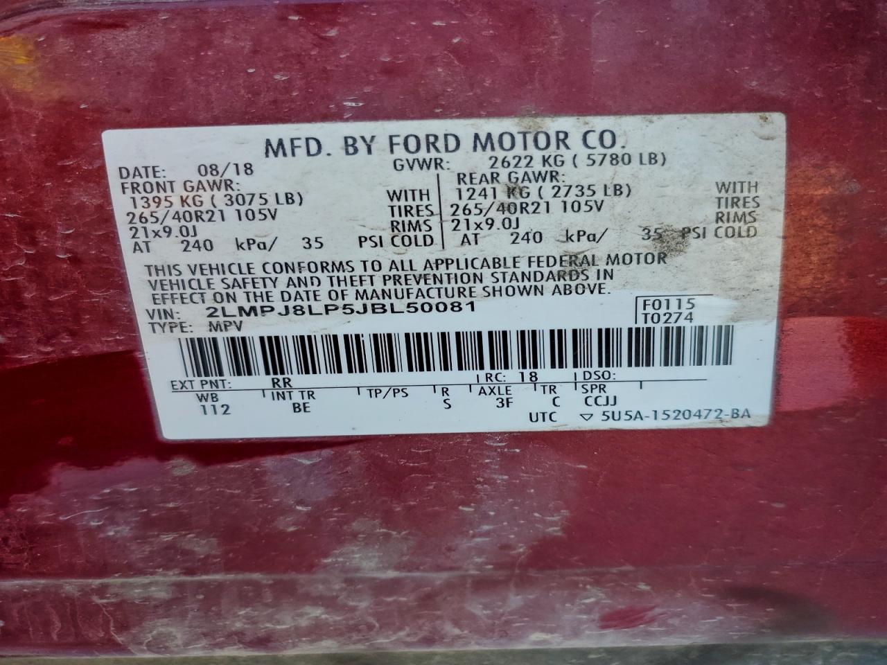 Lincoln MKX Reserve Image 9