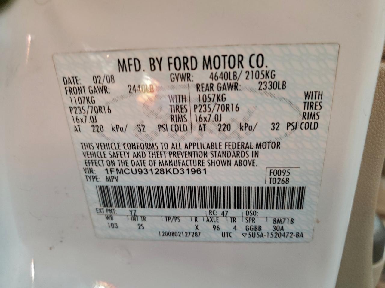 Ford Escape Xlt Image 12