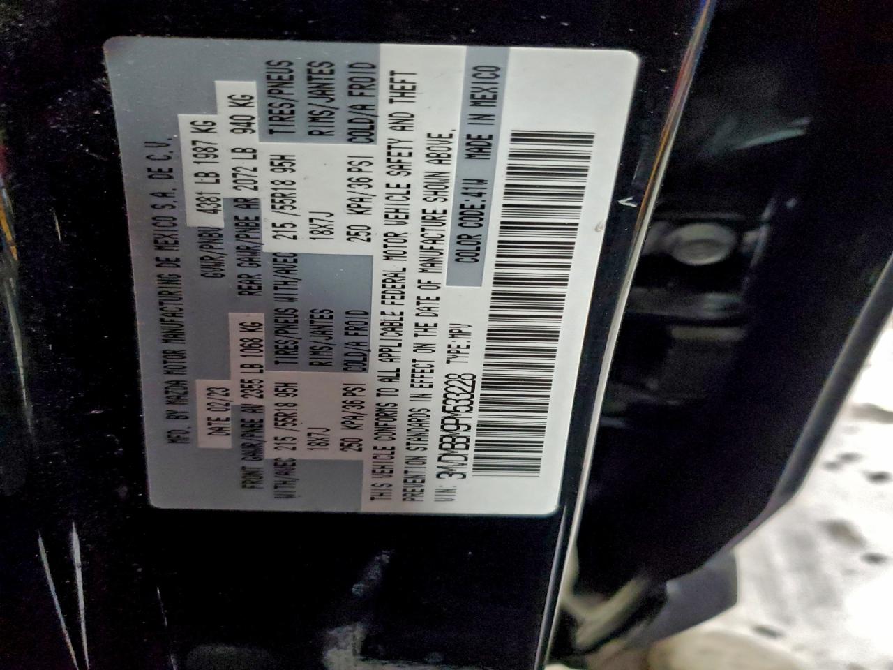 Mazda Cx Select Image 8