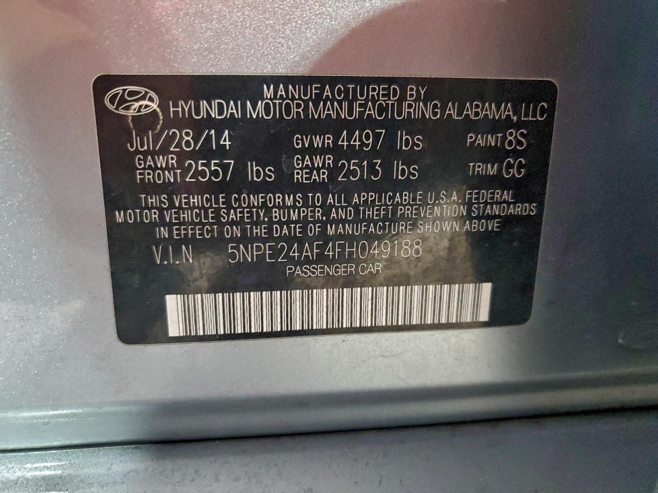 Hyundai SONATA Se Image 8