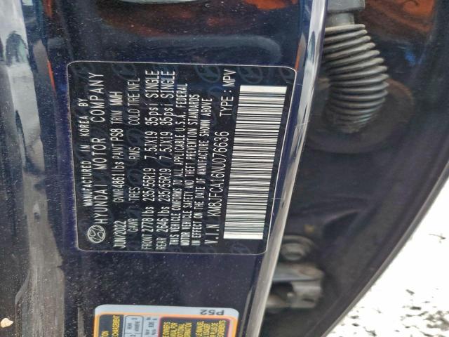 Hyundai TUCSON Sel Convenience Image 10