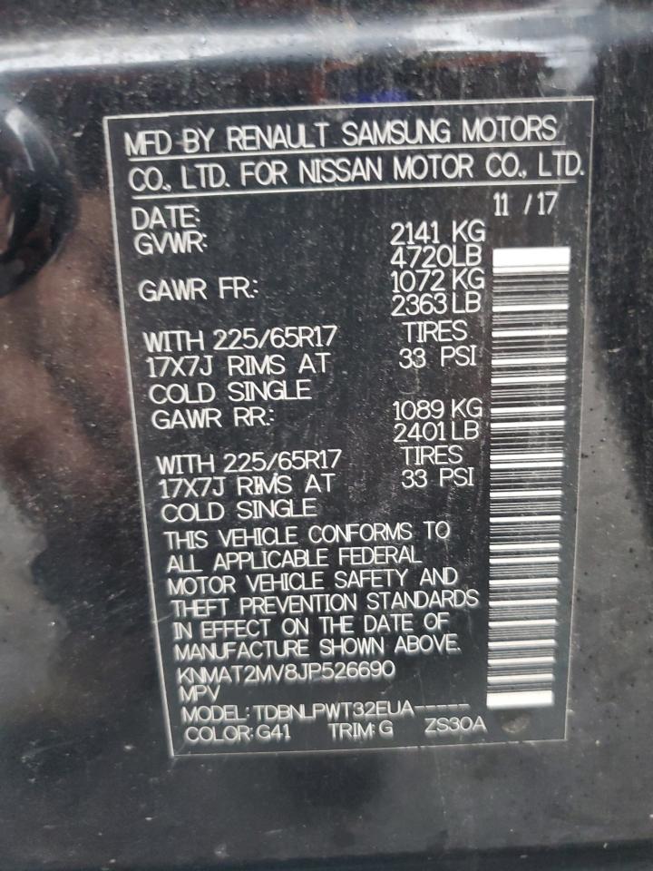 Nissan Rogue S Image 8