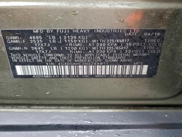 Subaru Outback 2.5i Premium Image 10