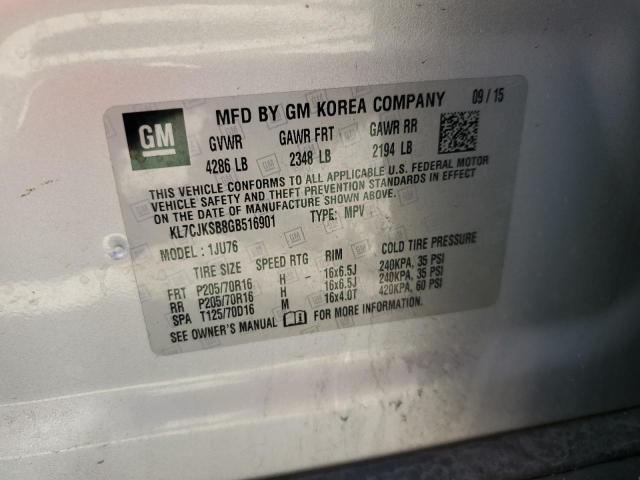 Chevrolet Trax Ls Image 5