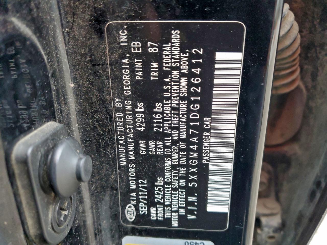 Kia Optima Lx Image 9