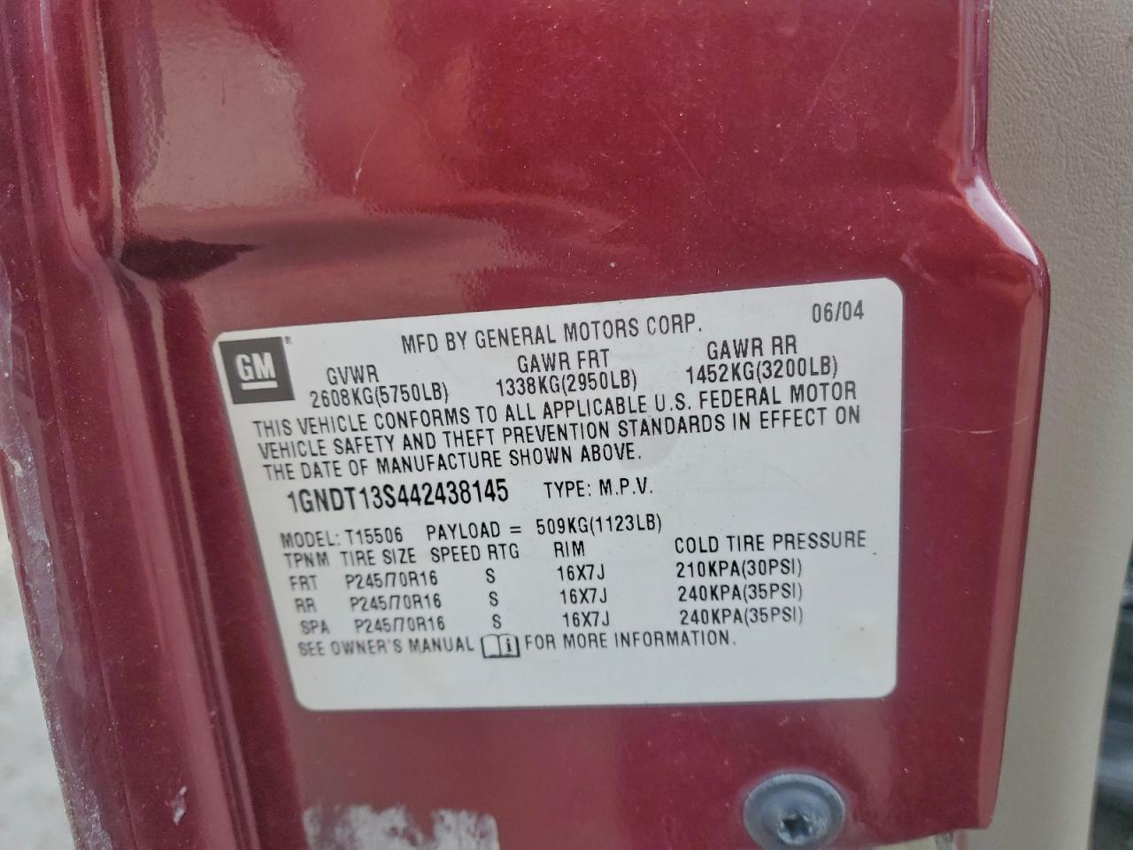 Chevrolet Trailblazer Ls Image 10